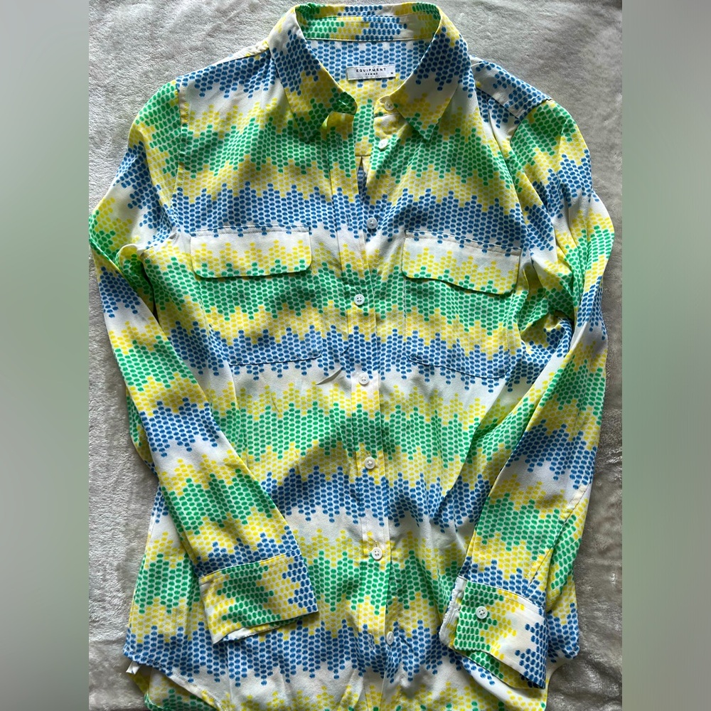 Silk shirt Equipment brand new